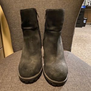 Sam Edelman black suede bootie